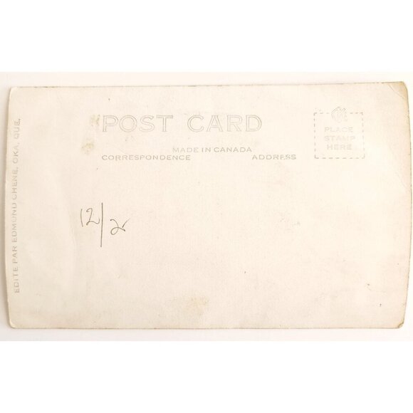 C.1930 RPPC Restaurant Chene Oka Quebec Coca Cola Advertisements Postcard F6G - Picture 3 of 3